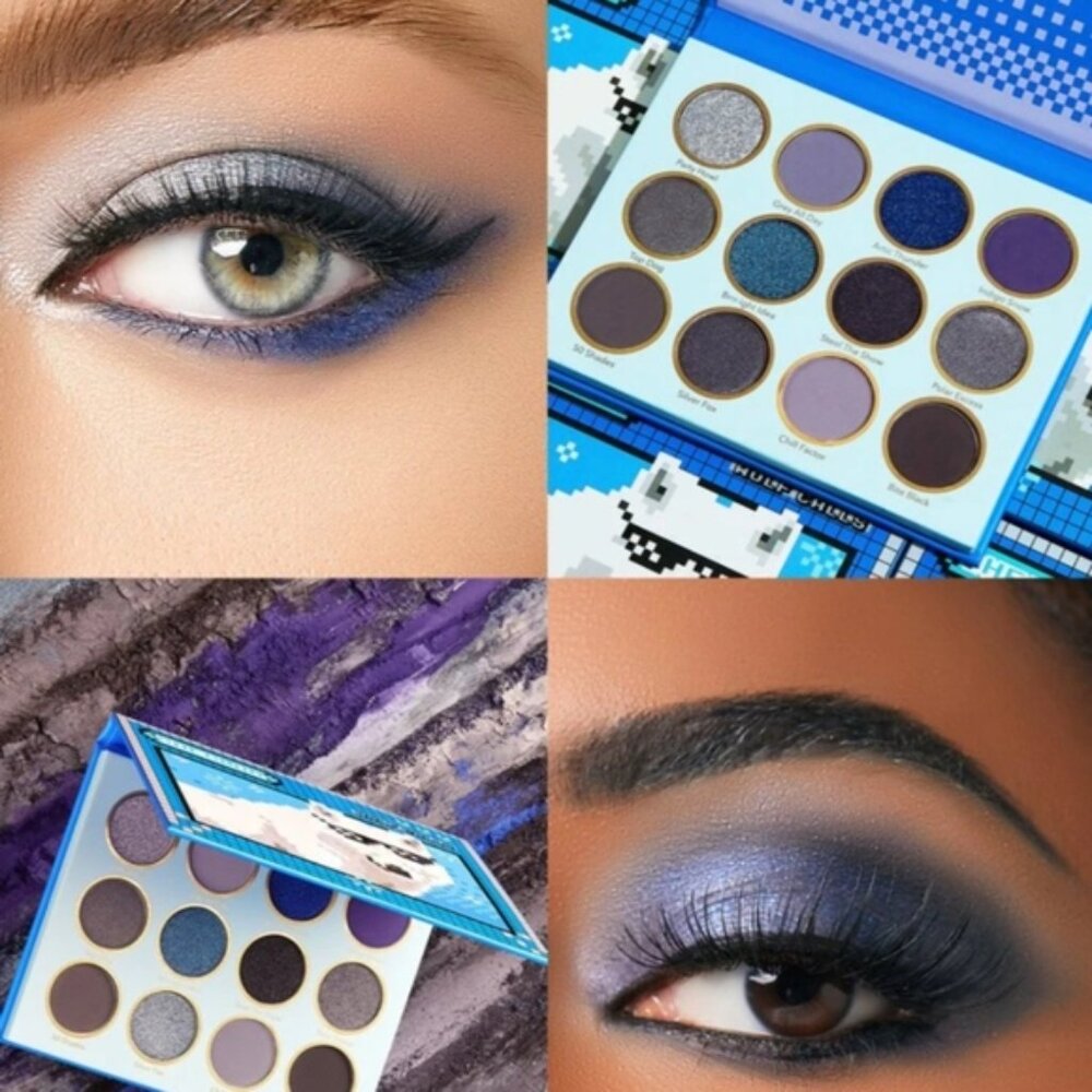 NWT SheGlam Exotic Winter Blue Eyeshadow - Picture 6 of 7